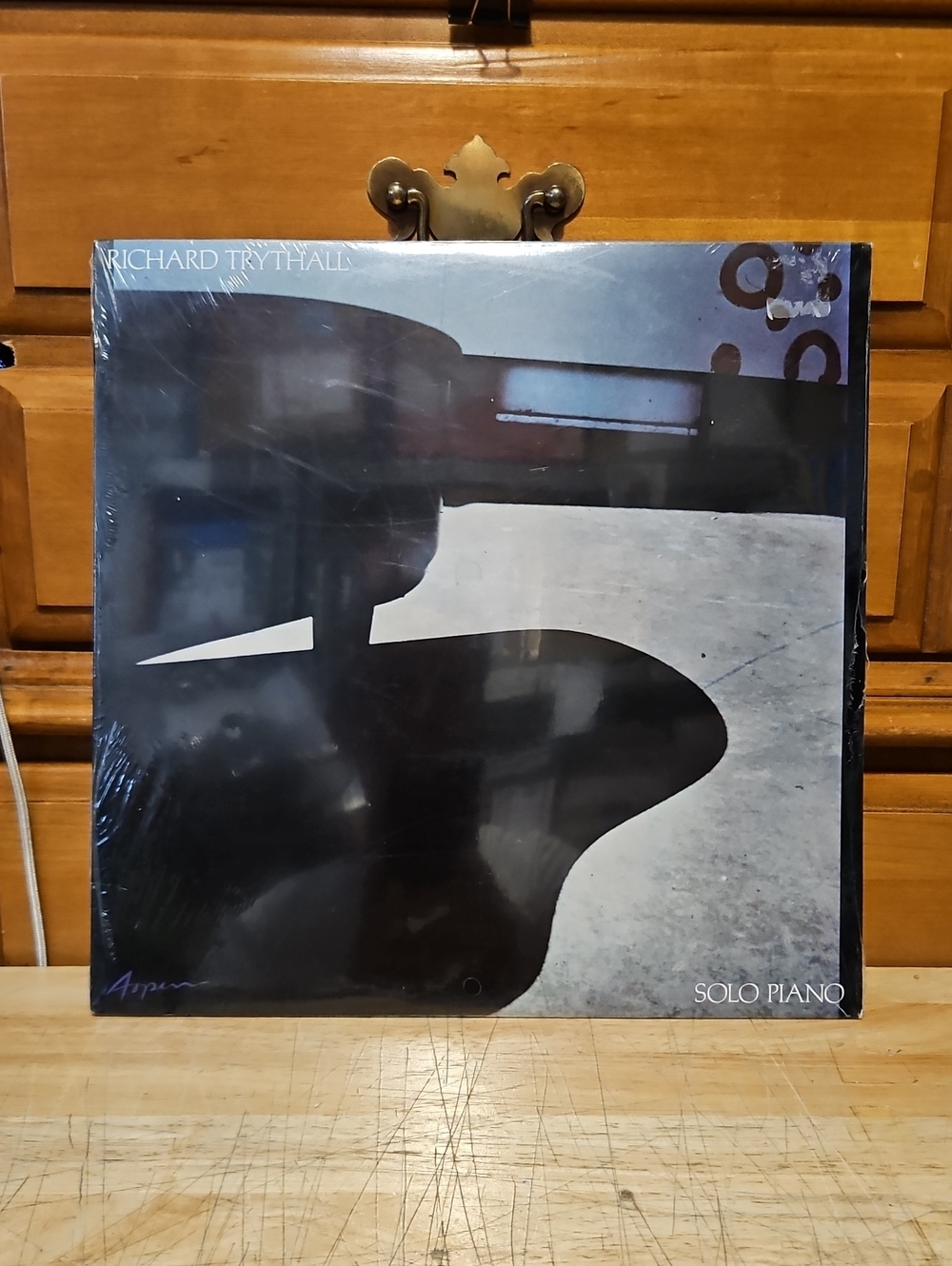 2 qty-Richard Trythall -Solo Piano-1986-Aspen- Records-Orig -Vinyl -Sealed